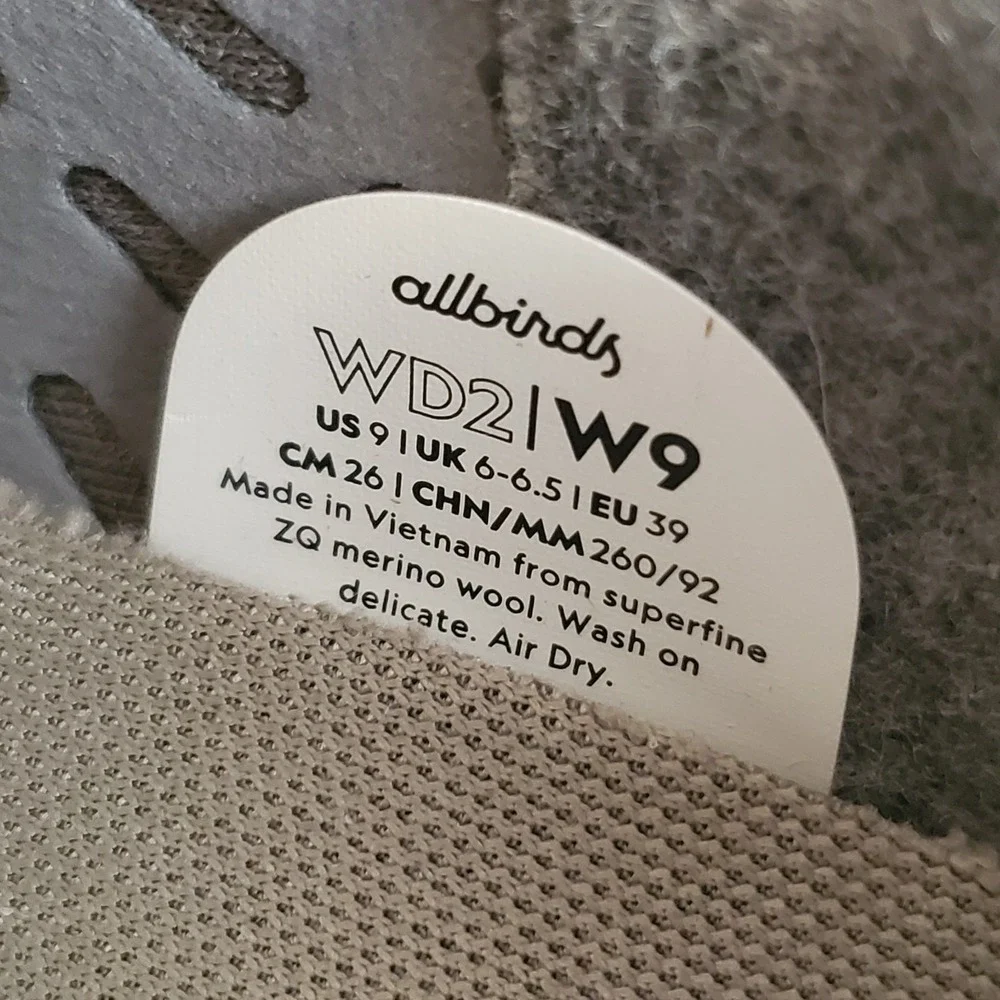 allbirds without bag 5216